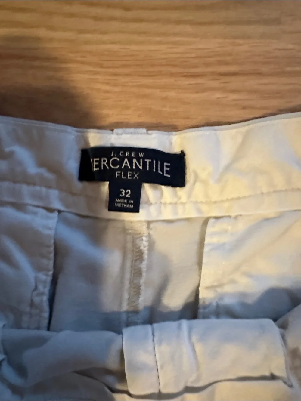 JCrew Men's Chino Shorts in Light Beige 32” waist 7” inseam